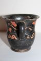 Quality Ancient Greek Hellenistic Pottery Crater Wine Cup 3rd Century Bc Greek photo 3