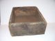 Antique Dove Tail Wooded Box Primitives photo 7