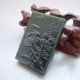 Fine Chinese Hetian Green Jade Carved Bamboo Pendant Necklaces & Pendants photo 2