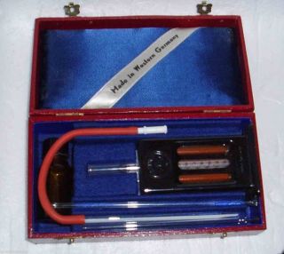 Vintage C1950 Sphygomanometer Complete With Hard Case photo