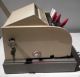 Vintage Hall Welter Speedrite 914 Check Stamping Machine Complete Working W/keys Binding, Embossing & Printing photo 3