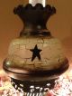 Primitive Lamp Crackle Country Farmhouse Decor Primitives photo 7