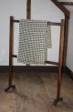 An Early And 19th C New England Large Homespun Wool Blanket Signed Rls Primitives photo 7