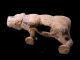 Han Dynasty Clay 3 Horn Rhinoceros Animal Tomb Burial Pottery Figure L Far Eastern photo 7