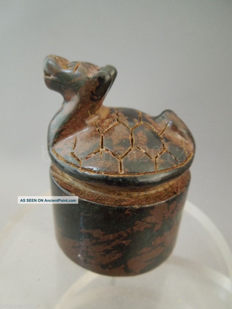 Antique Chinese Pure Natural Jade Seal Carving Tortoise Seals photo