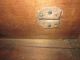 Early Antique Box With Keyhole And Unusual Shape.  Hinged Top. Primitives photo 9