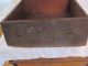 Early Antique Box With Keyhole And Unusual Shape.  Hinged Top. Primitives photo 8