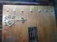 Antique 1800 ' S Rustic Door With Brass Hand - Forged Hardware (speakeasy Doors photo 2