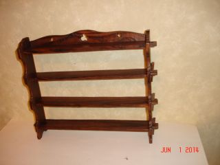 Vintage Primitive Wall Hanging Shelf photo
