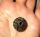 Ancient Bead Spindle Pre Columbian Peru Incised The Americas photo 1