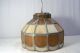 Antique 1930 ' S Stained Glass Chandelier Shade Ceiling Light Fixture - Very Clean Chandeliers, Fixtures, Sconces photo 1