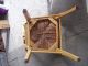 Vintage Set Of 4 Ratton/wicker/bamboo Wooden Chairs Ohio Pickup Post-1950 photo 6