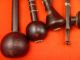 Antique Folk Art Minstrel Instruments Wood Brass Medieval Renaissance Sitar Yaz String photo 9