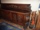 Antique Sideboard,  Highly Carved,  Religious Images,  Late 1800 ' S Early 1900 ' S 1800-1899 photo 1