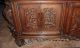 Antique Sideboard,  Highly Carved,  Religious Images,  Late 1800 ' S Early 1900 ' S 1800-1899 photo 2