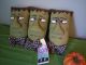 Pattern Primitive Raggedy Halloween Frankenstein Bowl Filler Tucks Primitives photo 1