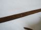 Antique Leather Necklace Festive Beady Knight Ottoman Empire Bronze Bells Primitives photo 8