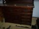 7227 Antique Eastlake Walnut Sideboard With Marble Top 1800-1899 photo 1