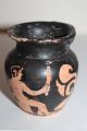 Quality Ancient Greek Satyr Red Figure Pottery Olpe Wine Cup 4th Century Bc Greek photo 1