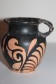 Quality Ancient Greek Satyr Red Figure Pottery Olpe Wine Cup 4th Century Bc Greek photo 3