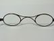 Unusual Early Antique Metal Spectacles Eyeglasses Movable Adjustable Ear Piece Optical photo 9