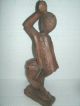 Vintage Hand Carved African Statue Unique Sculptures & Statues photo 2