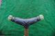 Rare Ottoman Islamic Dervish Crutch Stick Quartz Armrest Indo Persian Jade Qing Islamic photo 7