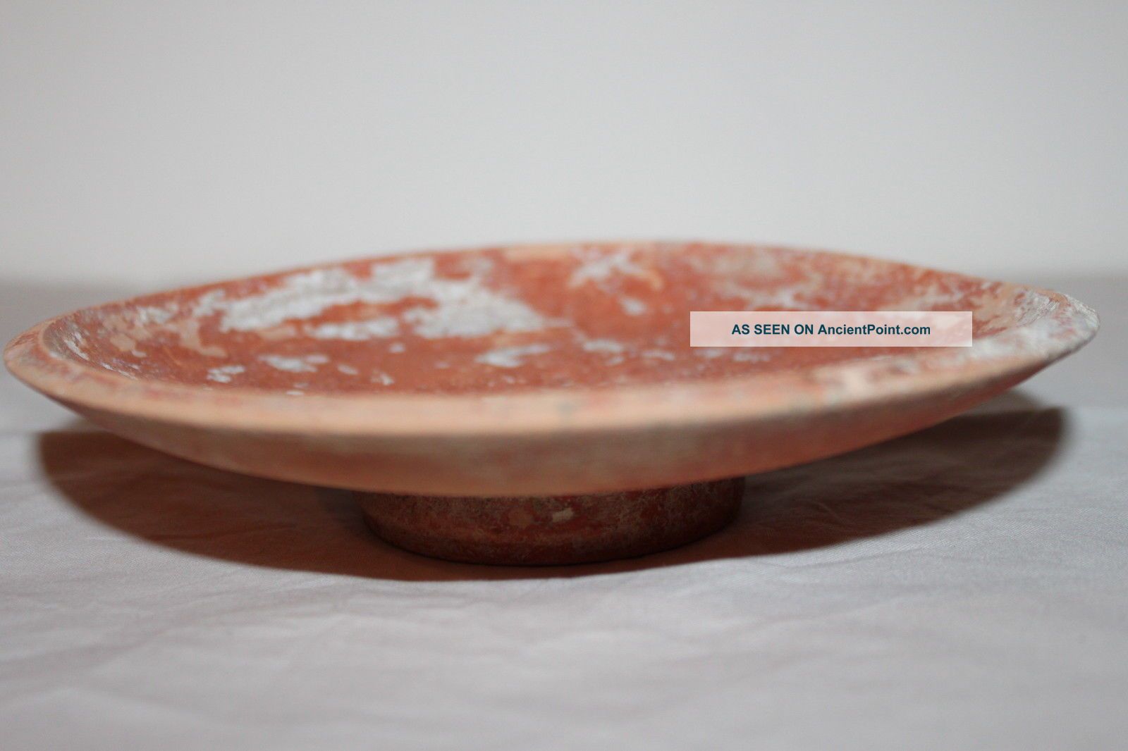Ancient Roman Pottery Plate 1st Century Bc/ad Roman photo