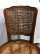 1950 ' S Queen Anne Style Walnut Wicker Empire Chair Hand Woven Local P/u Only 1900-1950 photo 3