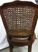 1950 ' S Queen Anne Style Walnut Wicker Empire Chair Hand Woven Local P/u Only 1900-1950 photo 7