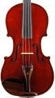 Very Good Antique Markneukirchen German Violin,  Set Up And Ready To Play String photo 1