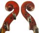 Very Good Antique Markneukirchen German Violin,  Set Up And Ready To Play String photo 3