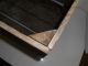 Old Wooden Slat Orchard / Fruit Crate W/ Triangle Wood Corners Boxes photo 5