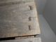 Old Wooden Slat Orchard / Fruit Crate W/ Triangle Wood Corners Boxes photo 6