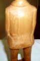 Signed Woodcarving Of Man With Hat,  Beard,  Incredible Buttons From Collector Carved Figures photo 2