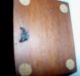 Signed Woodcarving Of Man With Hat,  Beard,  Incredible Buttons From Collector Carved Figures photo 5