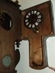 Antique Working 19th C.  French Victorian Walnut Barometer Thermometer Wall Clock Barometers photo 5