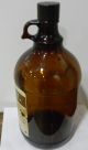 Antique Vintage Medicine Bottle - Parke,  Davis & Co.  Antiseptic Solu.  1 Gal.  Amber Bottles & Jars photo 2