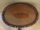 Antique Oval Coffee Table With Inlaid Design 1900-1950 photo 2