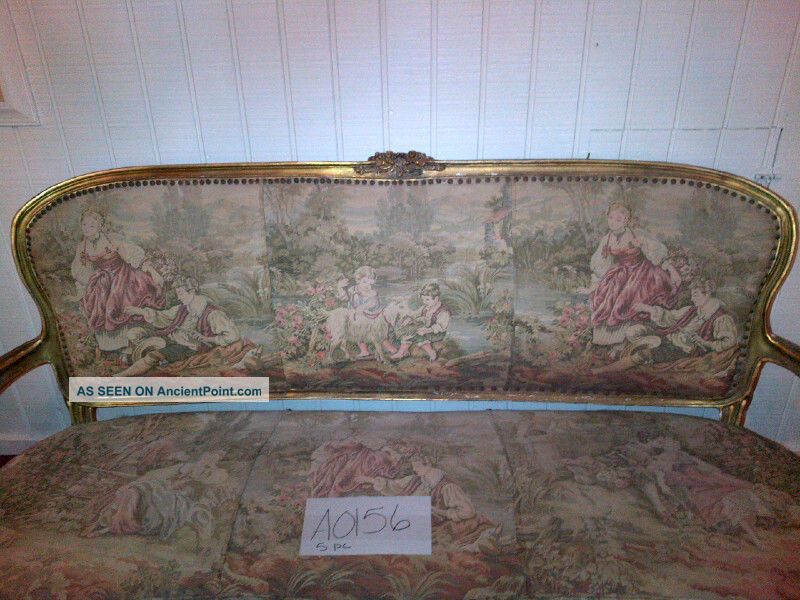 5 Piece French Parlor Set 1800-1899 photo
