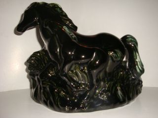 Vintage 1950 ' S Phil - Mar Ceramic Horse And Foal Tv Lamp Amazing Condition photo