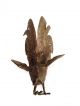 Antique Patina Brass Fighting Rooster Figurines Sculptures & Statues photo 7