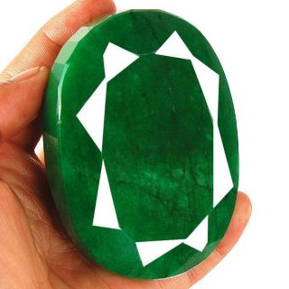 2325 Cts Certified Finest Green 100% Natural Emerald Rare Museum Size Gemstone photo