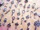 New Silver Skeleton Keys Beads Charm Antique Vintage Look Steampunk Wedding L10 Locks & Keys photo 4