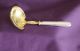 Antique French Sterling Silver Handle Berry Spoon/short Ladle Art Deco photo 6
