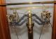 Rare Set Of Brass Cased Balance Scales In Glass & Wood & Weights Pharmaceutical Other photo 10