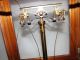 Rare Set Of Brass Cased Balance Scales In Glass & Wood & Weights Pharmaceutical Other photo 5