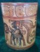 Inca Treasures Ltd Pre Columbian Mayan Cylinder,  Pottery Art,  Artifact The Americas photo 1