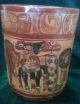 Inca Treasures Ltd Pre Columbian Mayan Cylinder,  Pottery Art,  Artifact The Americas photo 2
