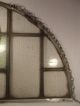 Primitive 1800 ' S Large Cast Iron Stained Glass Window - 9+ Colors,  Rare Pre-1900 photo 9
